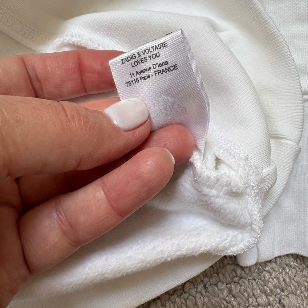 Zadig & Voltaire White / Gold
Upper Skull Glitter Crewneck - Picture 7 of 7